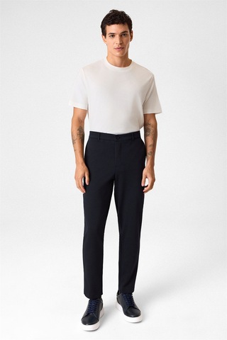 Back And Bond Lacivert Regular Fit Diagonel Jogger Pantolon Çok Renkli
