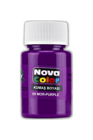 Kumaş Boyası Tişört Çanta Tekstil Boyası 30 Ml 1 Adet Nova Color Kumaş Boyası 1 Adet