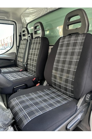 Iveco Daily 2018 Ve Sonrası Uyumlu Araca Özel Koltuk Kılıfı