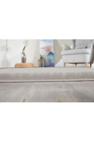 Jassrug Tavşan Tüyü Kürk Halı 120x180 Kül Gri