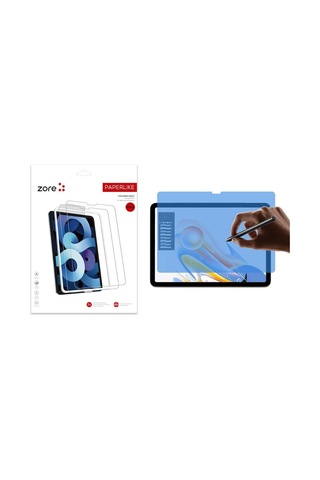 Psr Aksesuar Apple İpad Air 11 2025 M3 Zore Paper-like Ekran Koruyucu Kağıt Hissi, Yüksek Kaliteli Hd Görüntü, Kaymaz Yüzey, Ultra İnce Tasarım