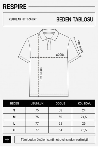 Respire Erkek Senor Yazılı Polo Yaka Regular Fit T-shirt Haki