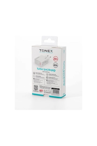 Tonex B20w Turbo Usb Şarj Başlığı Turbo 20w 4.0a