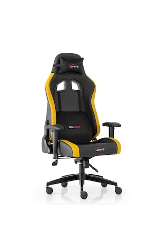 Xdrive 15'Li Profesyonel Oyuncu Koltuğu Sarı/Siyah