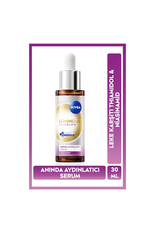Luminous630 Skin Glow Anında Aydınlatıcı Serum 30ml Ve Böğürtlen Nemlendirici Dudak Bakım Kremi4,8gr