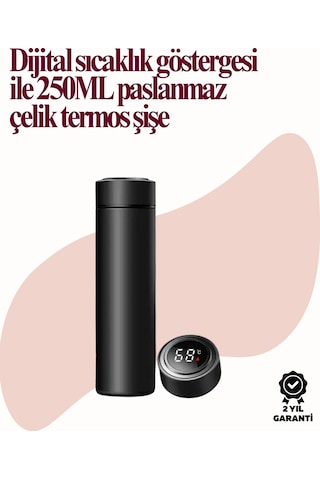 Mey Najmaddin Uzun Süre Isı Koruma Sağlayan Dijital Göstergeli Termos Najmaddin Renkli