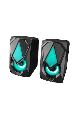 Rampage Rms-g19 2.0 5 Watt Led Işıklı Siyah Multimedia Speaker