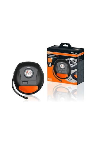 Osram 12v Lastik Şişirme Hava Kompresörü 120w 0-100 Psı / 0-6.9 Bar / 4.5 Dk Analog Diğer