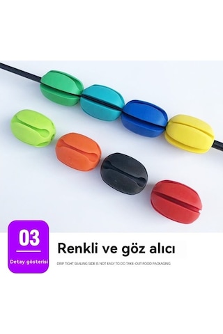 Didadodo Silikon Luya Kaymaz Çubuk Topu Koruyucu Kaplama Tutucu 3 Parça