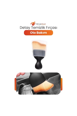 Araç İçi Detay Temizlik Fırçası Yumuşak Kıl Torpido Havalandırma Fırçası Oto Temizleme