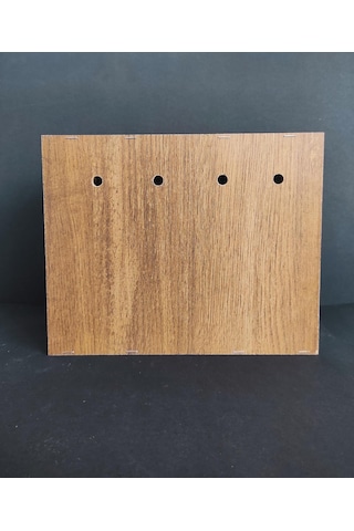 Büyük Boy Sultan Yuvalığı Folluklu 29 x 22 x 19 CM Çift Açılır Mdf Yuva