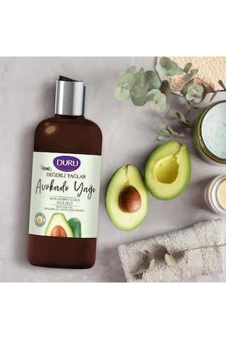 Duru Değerli Yağlar Avokado Yağı Nemlendirici İçeren Duş Jeli 2 x 500 ML