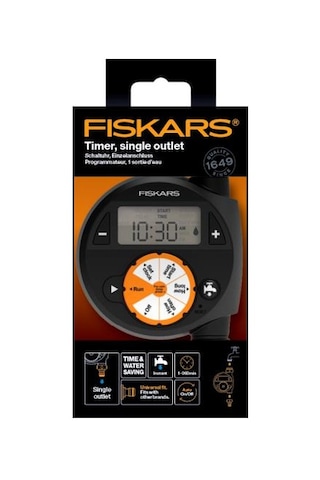 Fiskars 1054791 Otomatik Sulama Saati Tek Çıkışlı