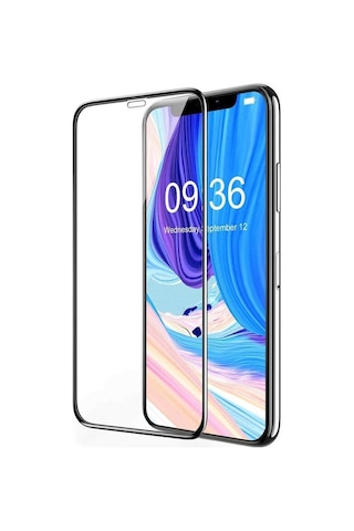 Apple Uyumlu iPhone 11, Pro Ve Max 5D Tam Kaplayan Ekran Koruyucu