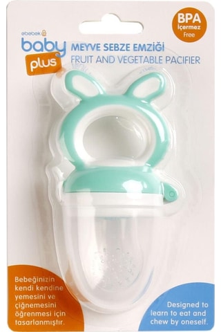 Baby Plus Baby Plus Silikon Meyve Sebze Emziği
