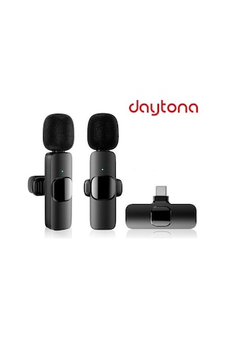 Daytona K9 Type-C Wireless (Kablosuz Mikrofon)