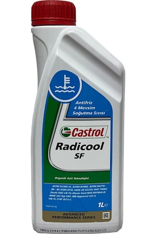 Castrol Radicool Sf 4 Mevsimlik Kırmızı Antifriz 1 Litre 2 Adet
