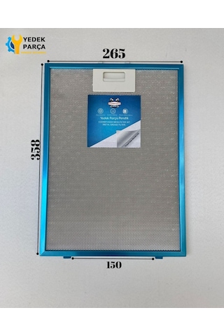 Siemens: Lc67bc532 265x358 Mm Aspiratör & Davlumbaz Tel Yağ Filtresi Model: 00703451 26,5x35,8 Mm