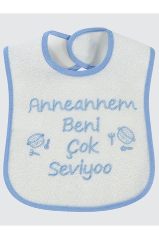 Civil Baby Annesi'nin Minik Kuzusu Nakışlı Mama Önlüğü - Standartstandart Standart