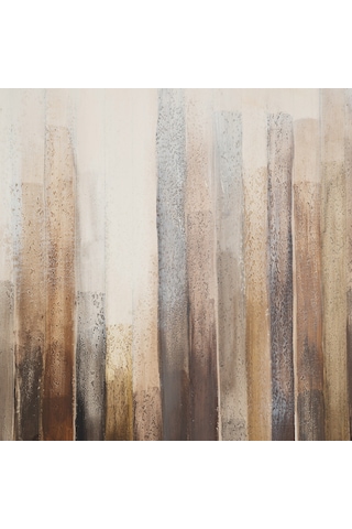Brown Strata Çerçeveli Yağlıboya Tablo 90x120 Cm