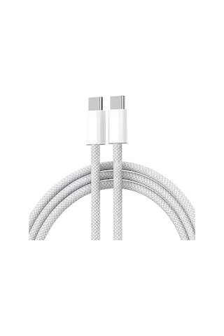 Fitplus Ip16k Type-c To Type-c 1mt 60w Örgü Tasarım Hızlı Şarj Kablosu -