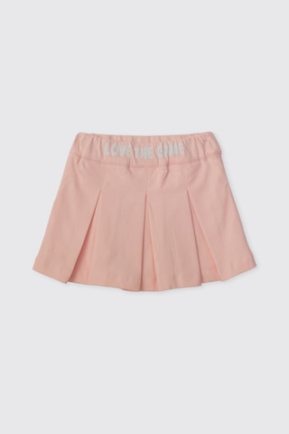 Panço Kız Bebek Açık Pembe Örme Etek 2621gb13003