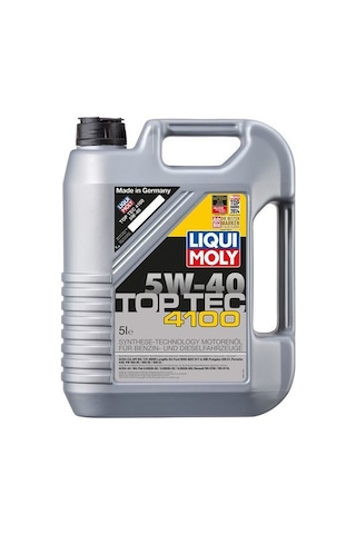 Liqui Moly Top Tec 4100 5W-40 Motor Yağı 5 L