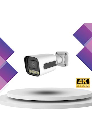 4'lü Güvenlik Ip Kamera Seti - 4mp Dış Mekan Kamera, 3.6mm Lens,