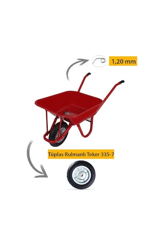 Kanat C12 Demonte El Arabası 1.20 Mm Sac