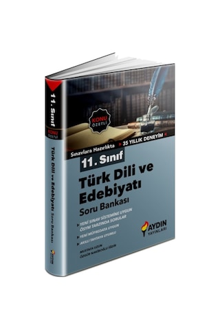 Aydın 11. Sınıf Türk Dili Ve Edebiyatı Konu Özetli Soru Bankası 2