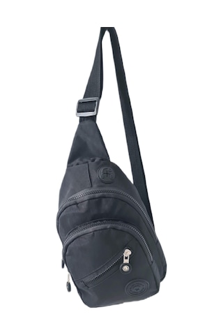 Anılbags Anıl Bags Siyah Krinkıl Su Geçirmez Çanta, Çapraz Askılı Omuz Ve
