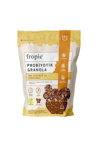 Fropie Probiyotik Granola - Yer Fıstığı & Çikolata 200 G