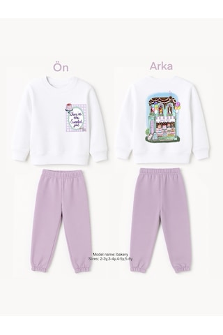Melomel Bakery Unisex Eşofman Takım Çok Renkli