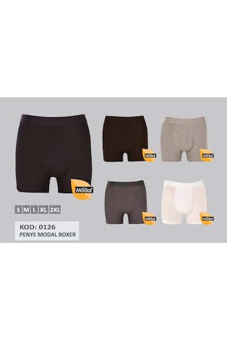Belpa Ersa İç Giyim Penye Model Boxer 6'lı Gri
