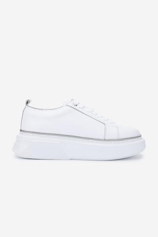 Valmenti Kadın Hakiki Deri Beyaz Sneakers & Spor Ayakkabı 1115 8026 Bn Ayk Y25 Beyaz Fltr Beyaz