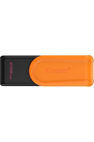 Kingston Dtxs/256gb 256gb Portable Usb 3.2 Gen1 Datatraveler Exodias Black/orange Flash Bellek