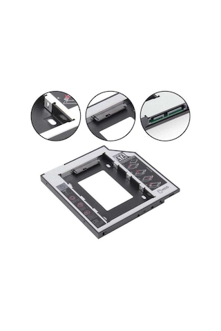 Faween 9.5Mm HDD Caddy Notebook Dvd To SSD Kutu Sata Laptop Notebook Cd