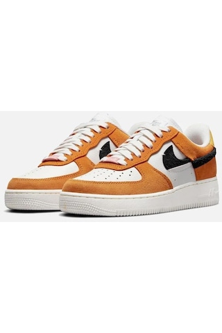 Nike Air Force 1 Lxx Sneaker Kadın Spor Ayakkabı White & Orange Limited Edition Dq0858-100 Dq0858-100 001
