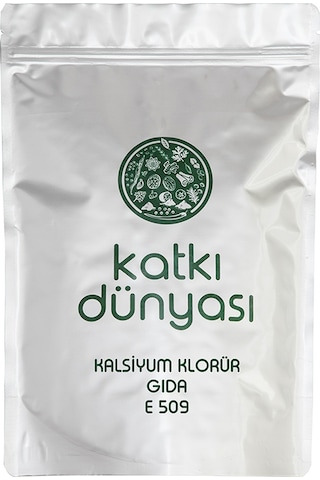 Katkı Dünyası Kalsiyum Klorür (Gıda) E509 5 KG Katkı Dünyası Kalsiyum Klorür (Gıda) E509 5 KG