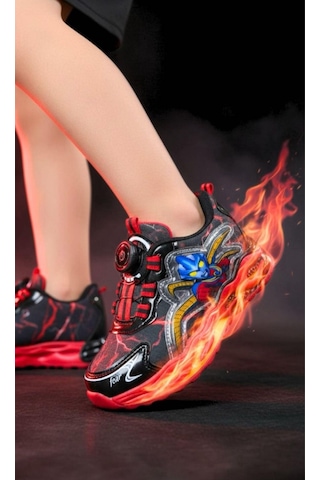 Gala Akıllı Bağcık Karakter Baskılı Erkek Çocuk Sneaker Kırmızı