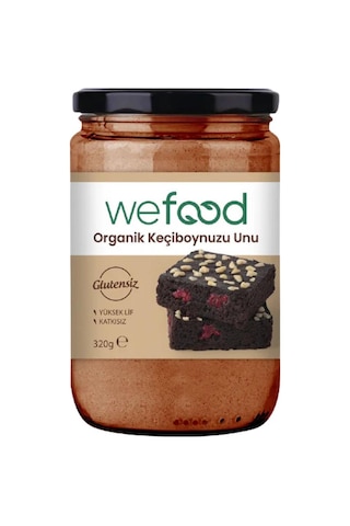 Wefood Organik Keçiboynuzu Unu 320 Gr 320 G