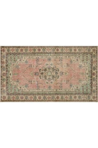 Osmanlı Eskitme Vintage Halı 158 X 269 Cm 10217