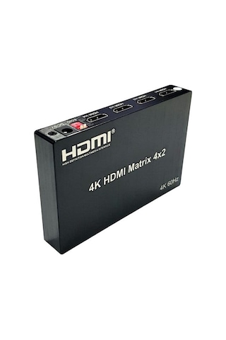Novacom Nvc-hdmx4 4x2 Hdmı Matrix 4k 60hz