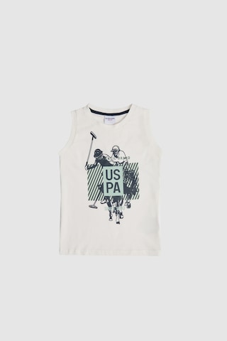 U.S. Polo Assn. U.s. Polo Assn. Erkek Çocuk Beyaz Pijama Takım 50326682-vr013