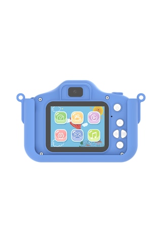 Vkemall X12s Çocuk Kamerası Kişiselleştirilmiş Karikatür Ejderha Fotoğraf Video Mini Oyu