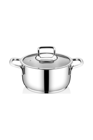 Vento 22 Cm Derin Çelik Tencere Inox