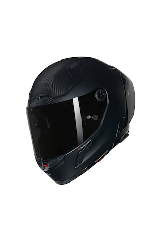 Nolan X-804 Rs Triplonero 323 Karbon Kapalı Motosiklet Kaskı Siyah M Genel