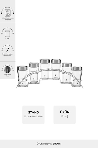 Karaca  Danica 7 Parça Line Baharat Takımı