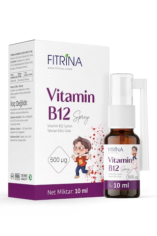 Fıtrina Vitamin B12 Kids Sprey 10 Ml