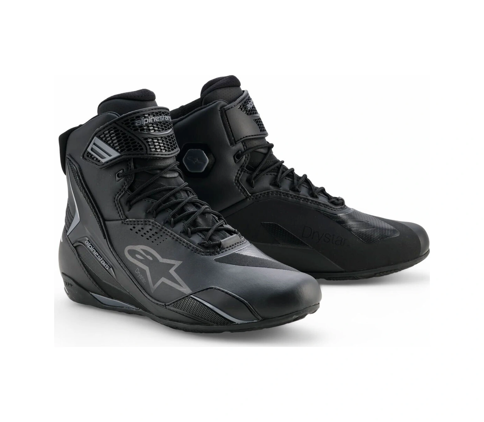 Alpinestars Faster-4 Ds Korumalı Motosiklet Botu Siyah Gri